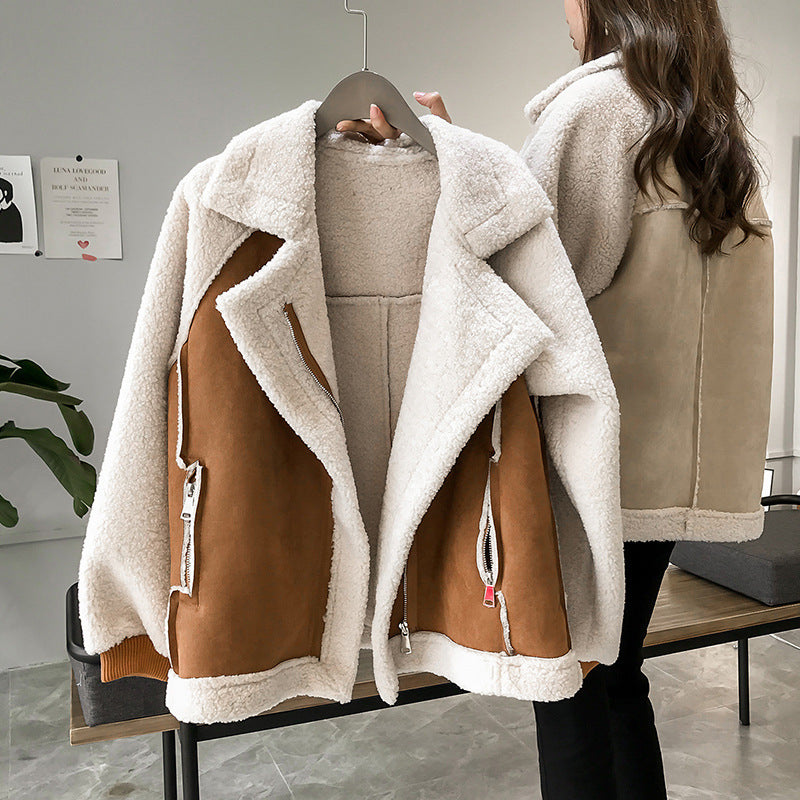 Guinevere | Women's Sherpa Aviator Jacket