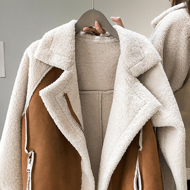 Guinevere | Women's Sherpa Aviator Jacket