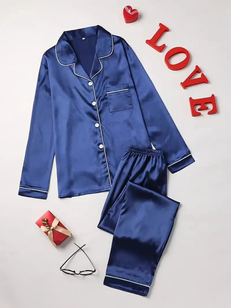 Elena | Satin Pyjama Set