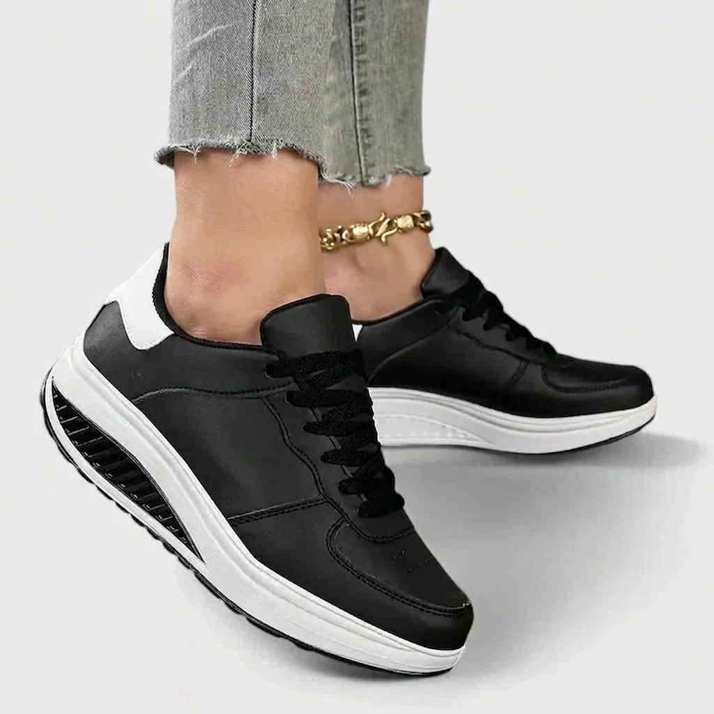 Galilea | Women's Platform Lace-Up Trainers
