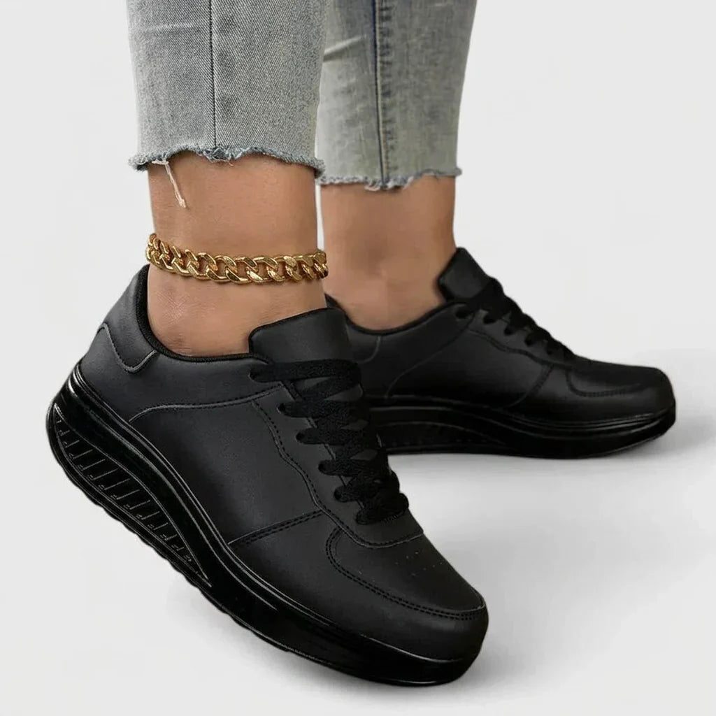 Galilea | Women's Platform Lace-Up Trainers