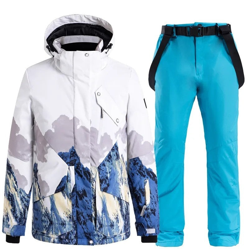 Sigrun | Women's Insulated Waterproof Ski Set with Hooded Jacket & Trousers