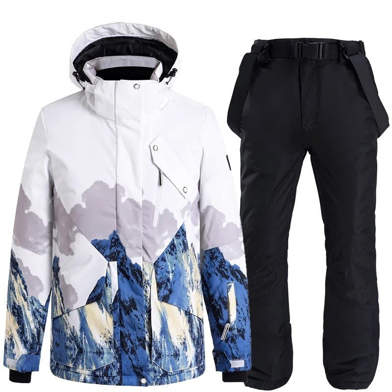 Sigrun | Women's Insulated Waterproof Ski Set with Hooded Jacket & Trousers