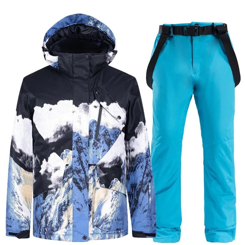 Sigrun | Women's Insulated Waterproof Ski Set with Hooded Jacket & Trousers