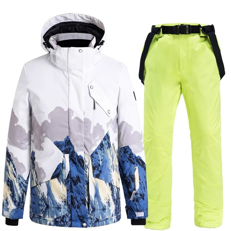 Sigrun | Women's Insulated Waterproof Ski Set with Hooded Jacket & Trousers