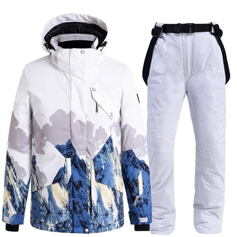 Sigrun | Women's Insulated Waterproof Ski Set with Hooded Jacket & Trousers