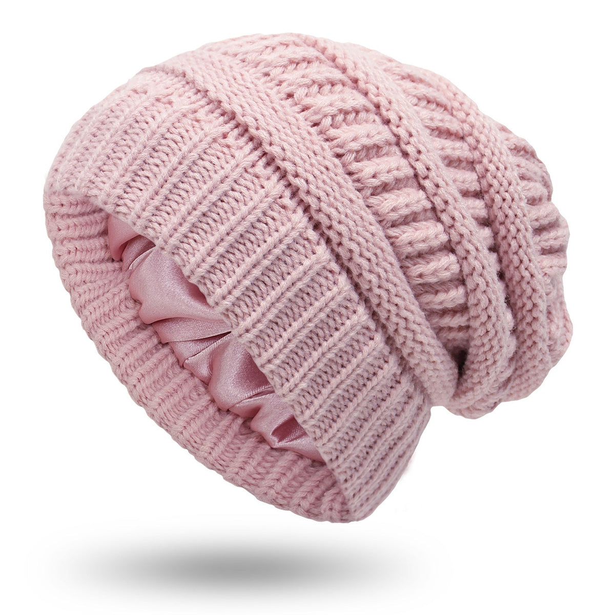 Ebba | Women's Fleece-Lined Cable Knit Winter Beanie