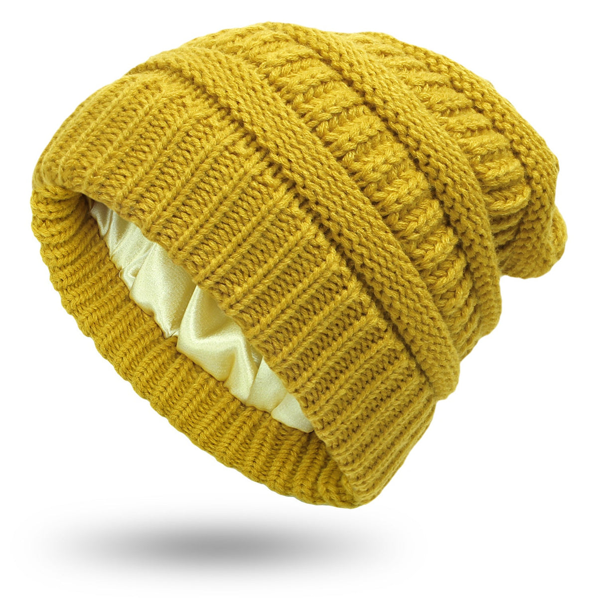 Ebba | Women's Fleece-Lined Cable Knit Winter Beanie