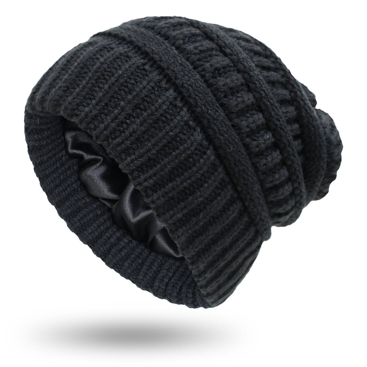 Ebba | Women's Fleece-Lined Cable Knit Winter Beanie