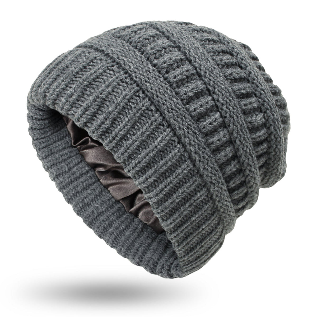 Ebba | Women's Fleece-Lined Cable Knit Winter Beanie