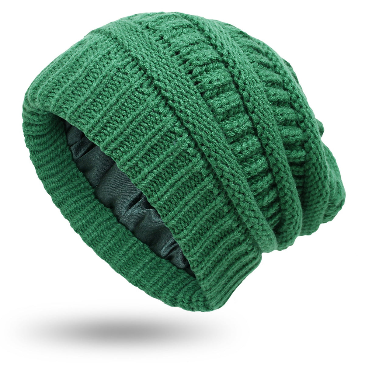 Ebba | Women's Fleece-Lined Cable Knit Winter Beanie
