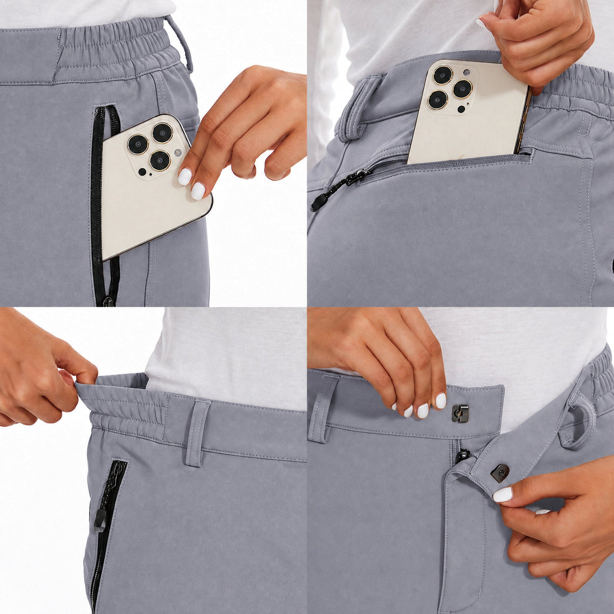 Bodil | Women's Fleece Lined Water-Resistant Ski Trousers