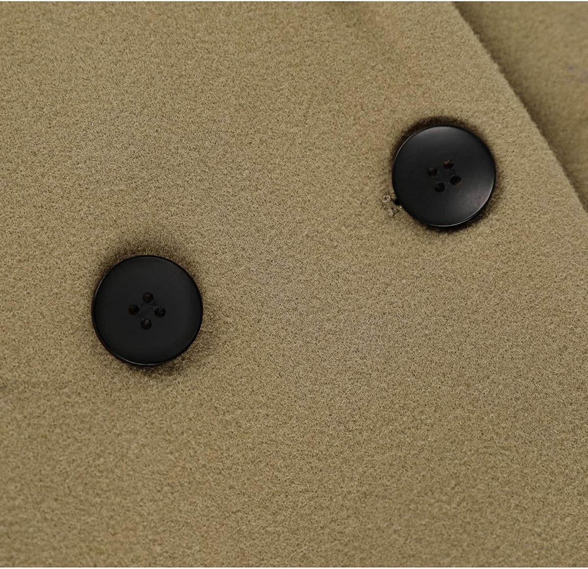 Clarice | Women's Double-Breasted Longline Coat with Notch Lapels