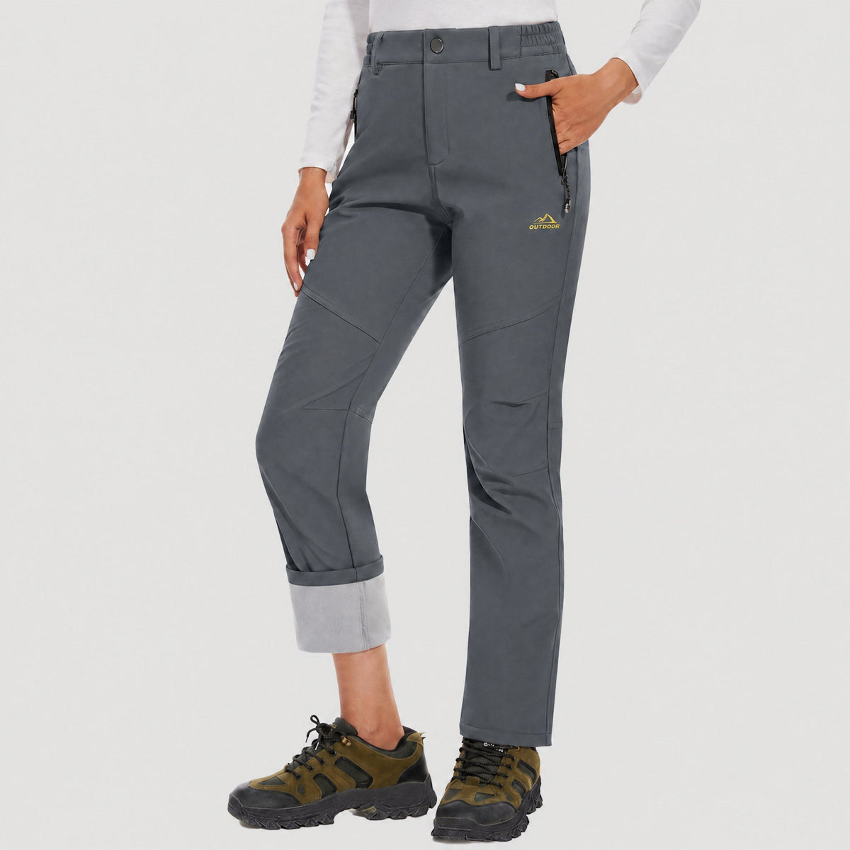 Bodil | Women's Fleece Lined Water-Resistant Ski Trousers