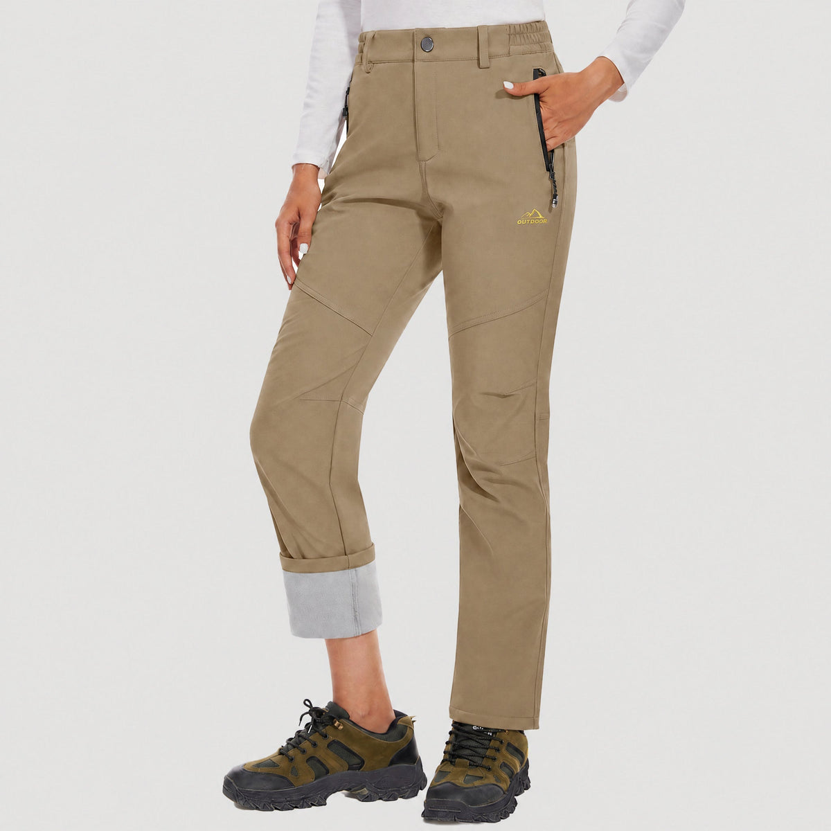 Bodil | Women's Fleece Lined Water-Resistant Ski Trousers