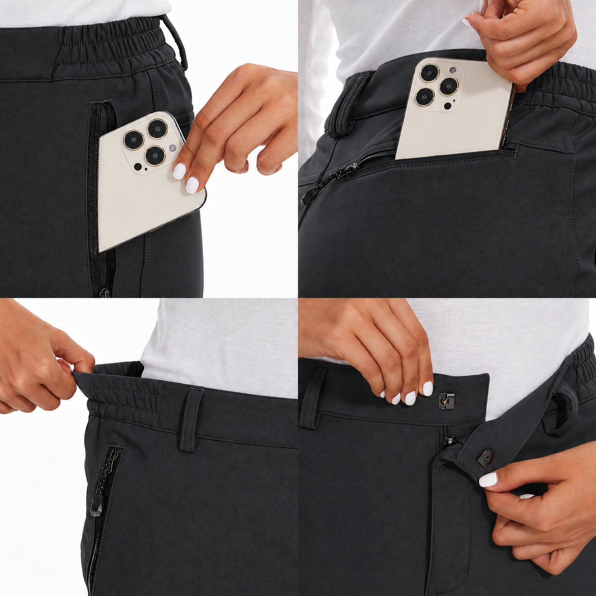 Bodil | Women's Fleece Lined Water-Resistant Ski Trousers
