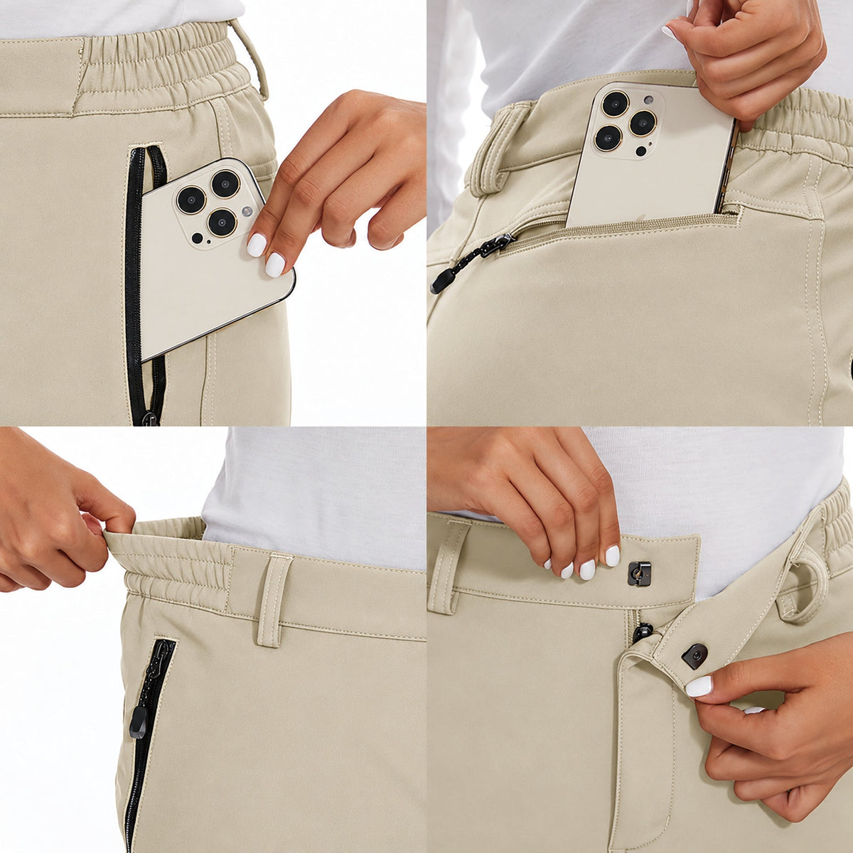 Bodil | Women's Fleece Lined Water-Resistant Ski Trousers