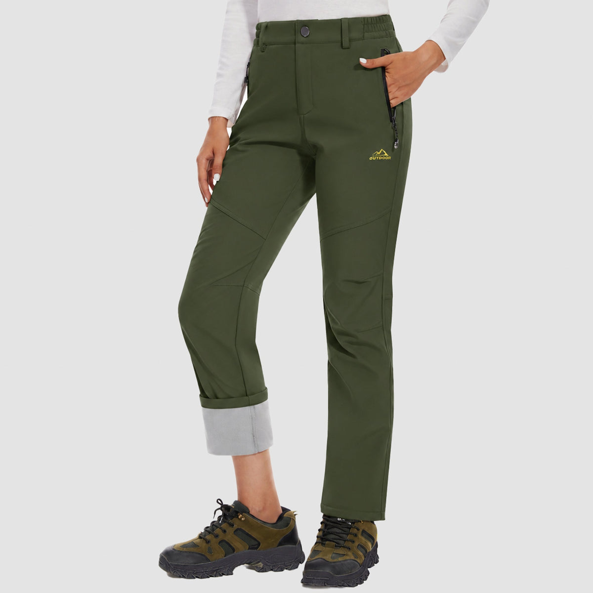 Bodil | Women's Fleece Lined Water-Resistant Ski Trousers
