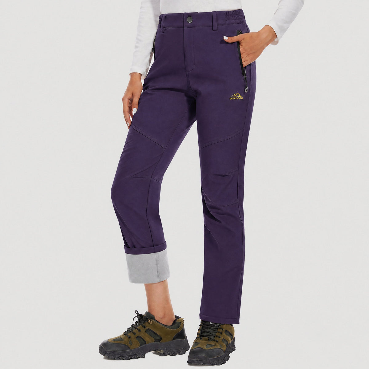 Bodil | Women's Fleece Lined Water-Resistant Ski Trousers