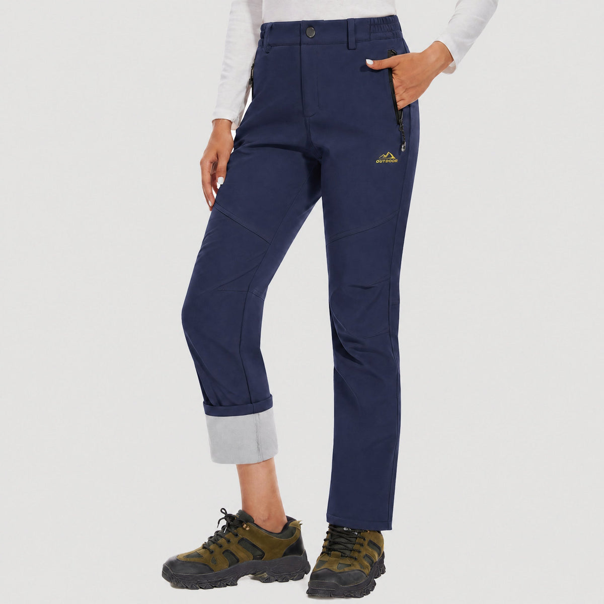 Bodil | Women's Fleece Lined Water-Resistant Ski Trousers