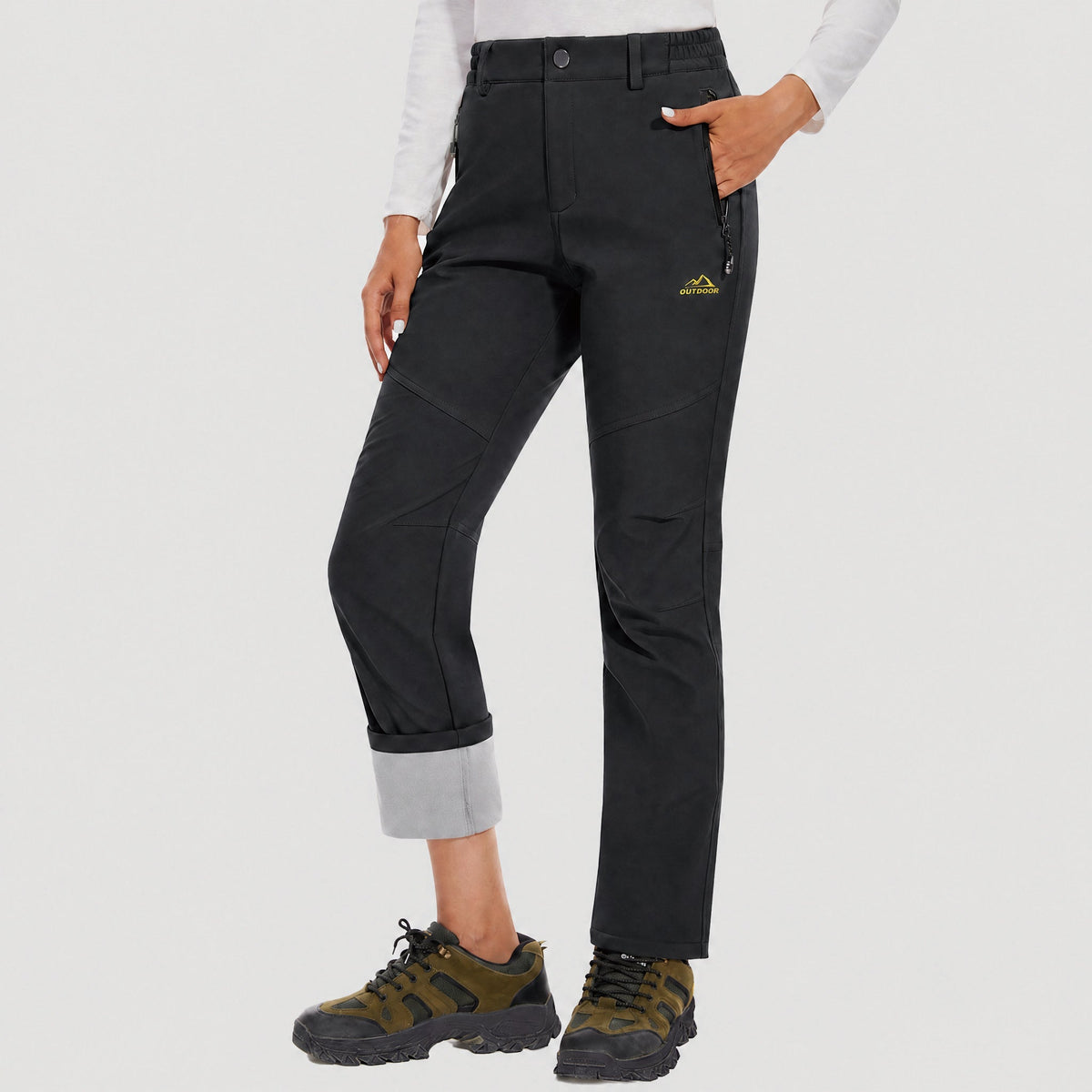 Bodil | Women's Fleece Lined Water-Resistant Ski Trousers