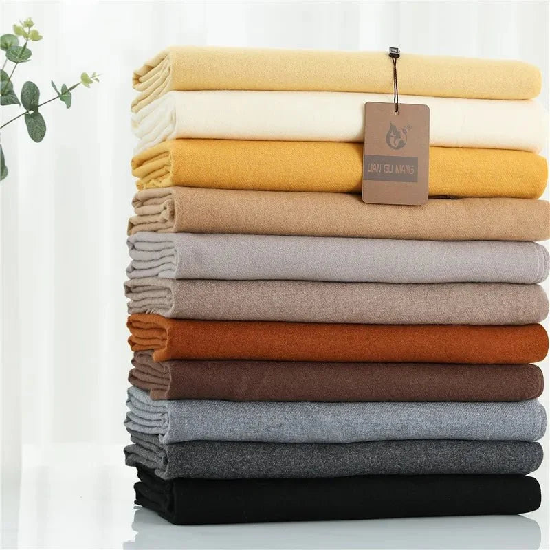 Thomasina | Women's Large Tassel Scarf – Soft Winter Wrap