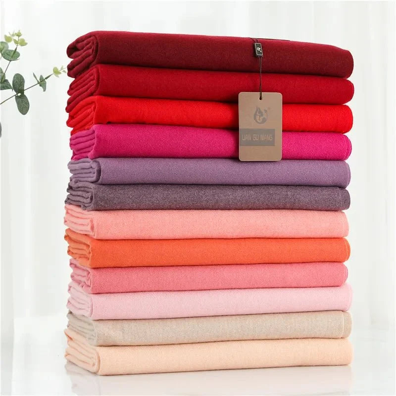 Thomasina | Women's Large Tassel Scarf – Soft Winter Wrap