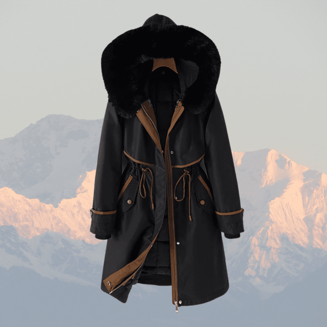 Agatha | Women's Faux Fur Hooded Quilted Winter Parka Coat