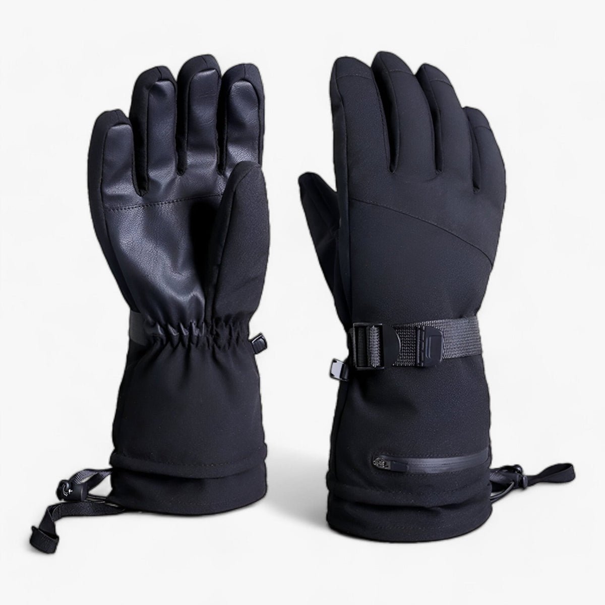 Rhona | Windproof Ski Gloves with Soft Lining and Stretch Fit