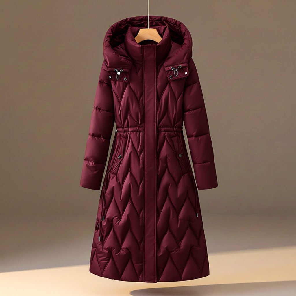 Petra | Women's Longline Ski Jacket with Hood