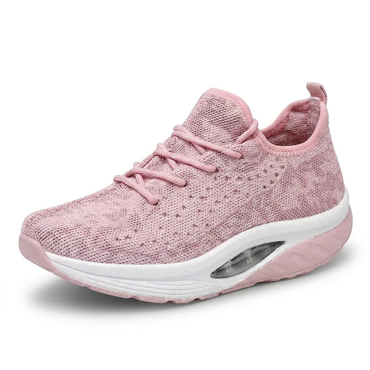 Perrie | Women's Lightweight Breathable Lace-Up Running Shoes with Cushioned Air Sole