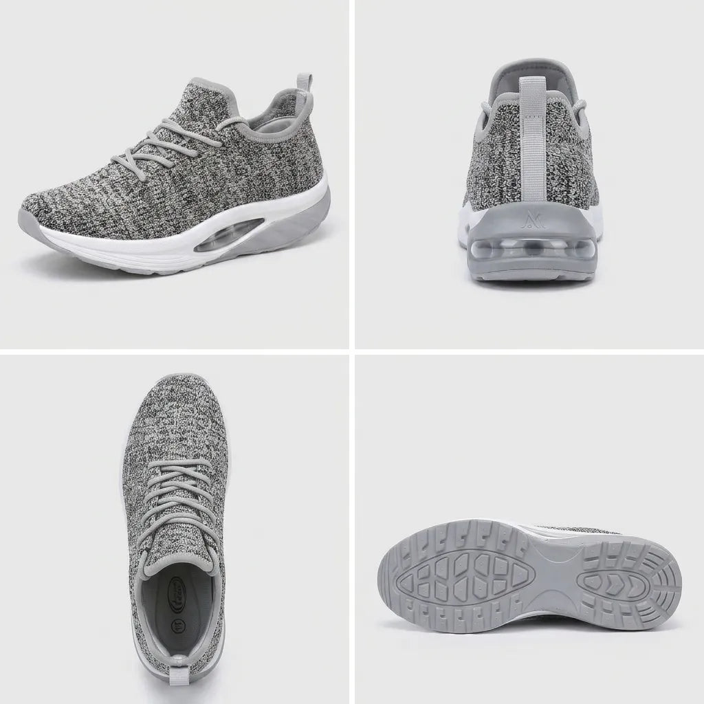 Perrie | Women's Lightweight Breathable Lace-Up Running Shoes with Cushioned Air Sole