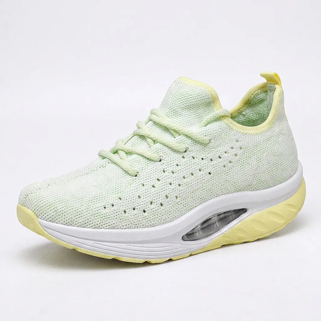 Perrie | Women's Lightweight Breathable Lace-Up Running Shoes with Cushioned Air Sole