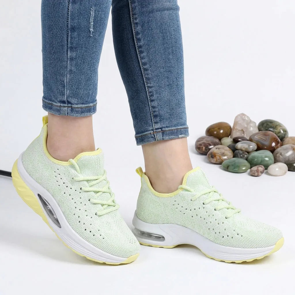 Perrie | Women's Lightweight Breathable Lace-Up Running Shoes with Cushioned Air Sole