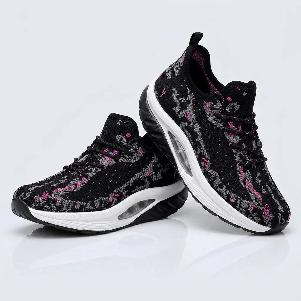Perrie | Women's Lightweight Breathable Lace-Up Running Shoes with Cushioned Air Sole
