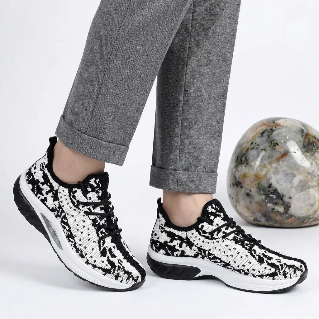 Perrie | Women's Lightweight Breathable Lace-Up Running Shoes with Cushioned Air Sole