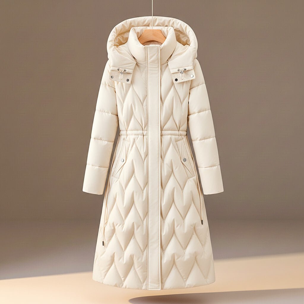 Petra | Women's Longline Ski Jacket with Hood