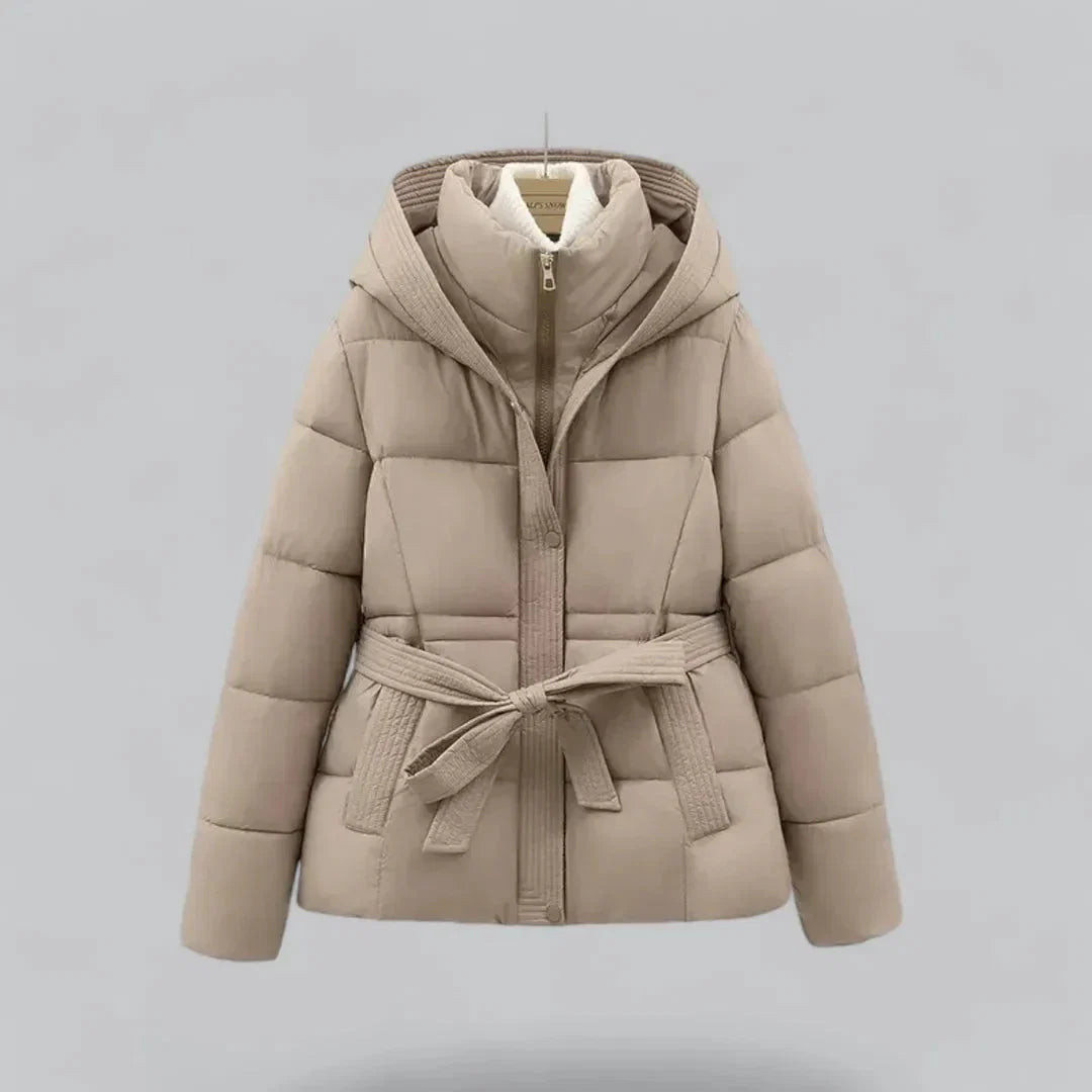 Kaisa | Women's Belted Hooded Puffer Jacket