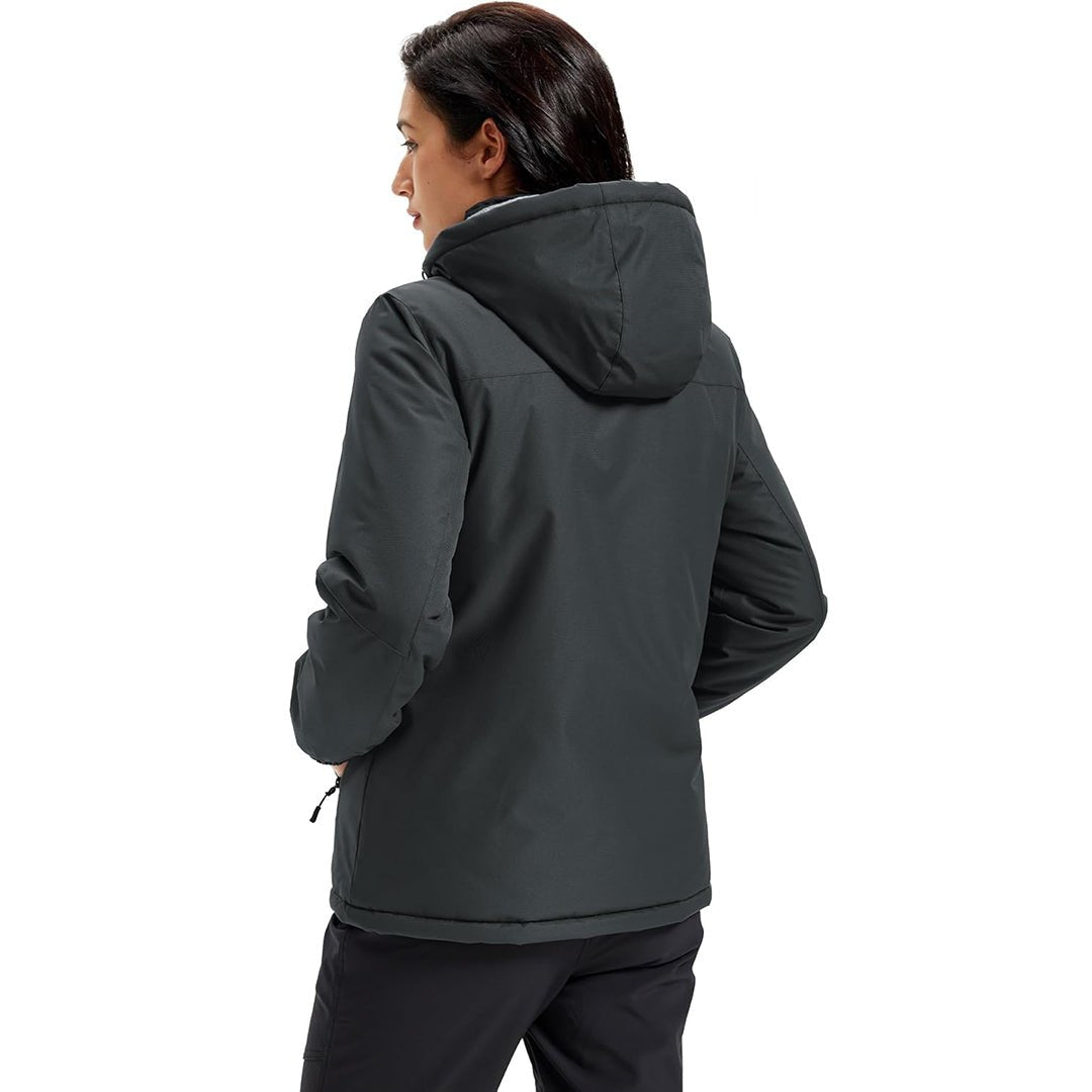 Oriel | Women's Insulated Waterproof Ski Jacket with Detachable Hood