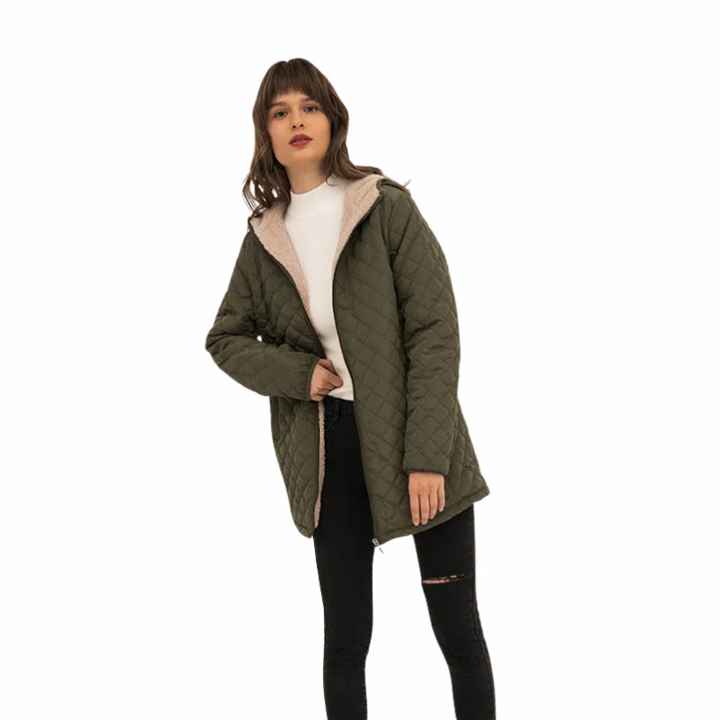 Marlowe | Women's Quilted Parka with Hood