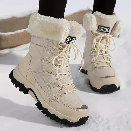Elin | Women's Water-Resistant Quilted Winter Boots