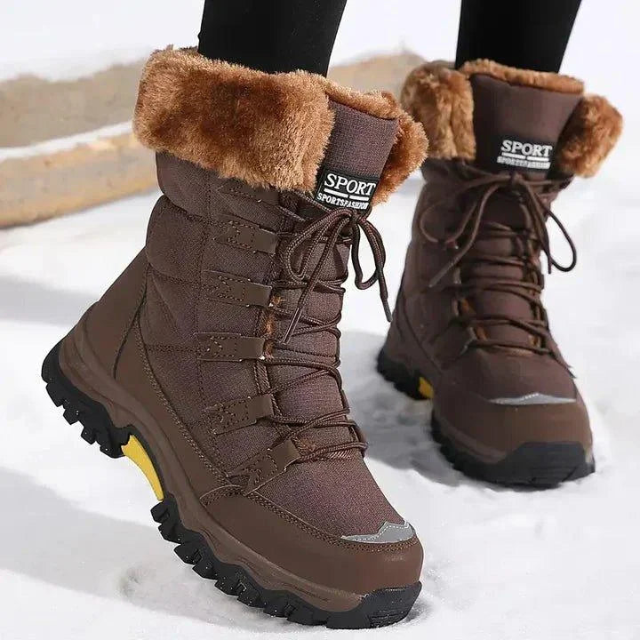 Elin | Women's Water-Resistant Quilted Winter Boots