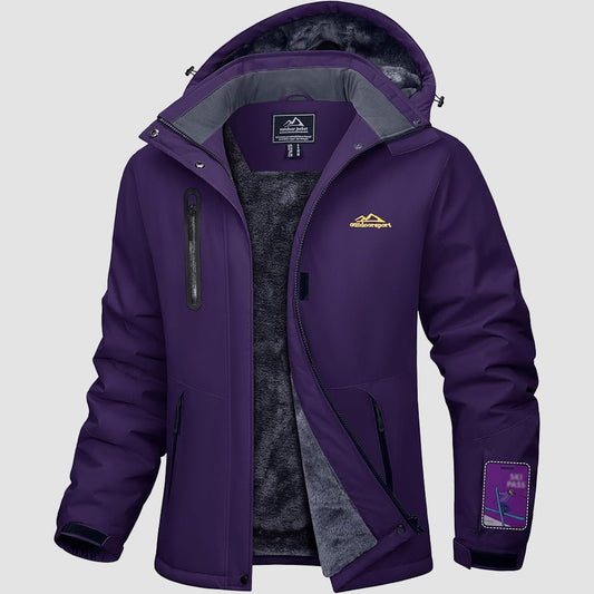 Astrid | Women's Windproof Ski Jacket, Water-Resistant Winter Coat