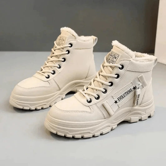 Brigid | Women's Chunky Plush-Lined Winter Boots