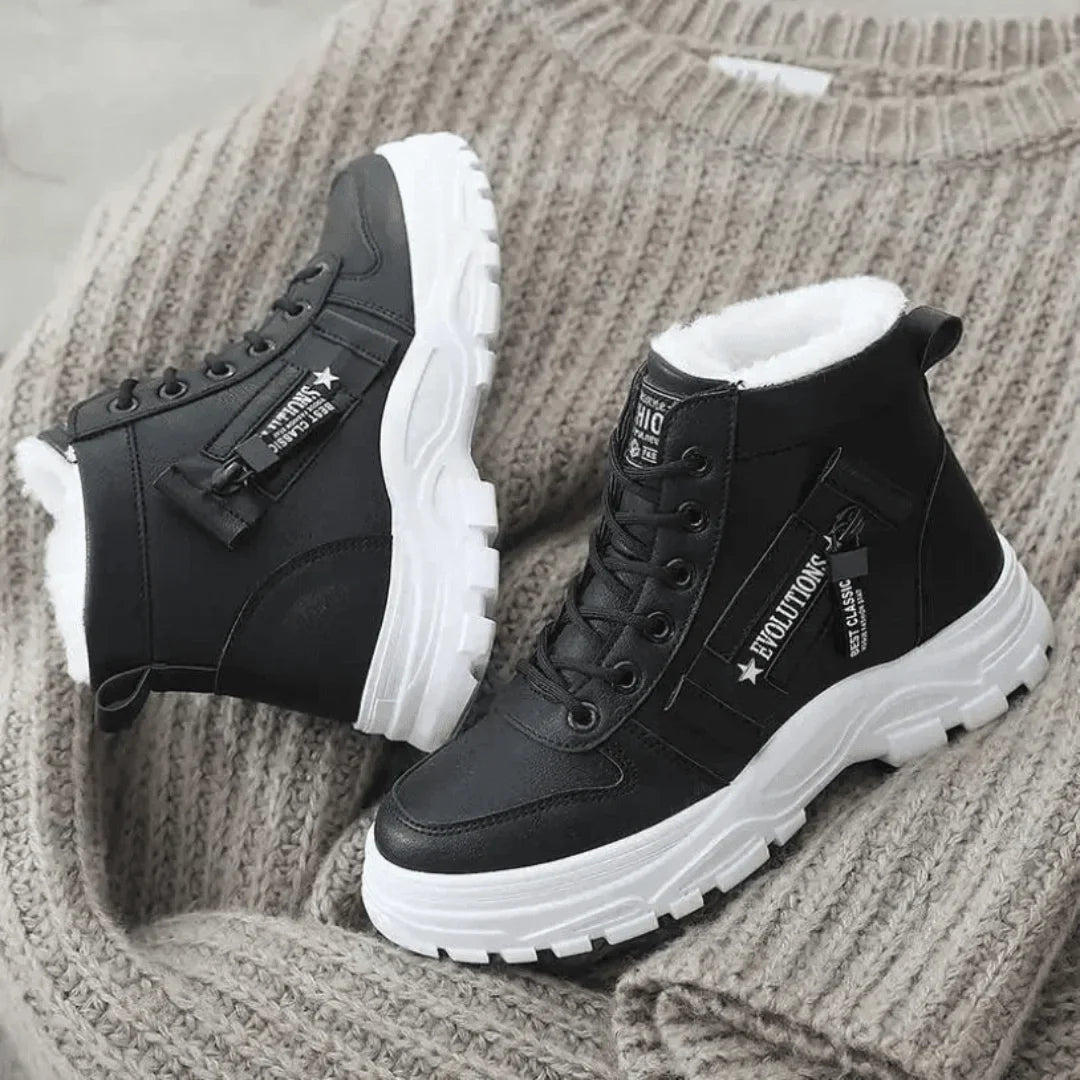 Brigid | Women's Chunky Plush-Lined Winter Boots